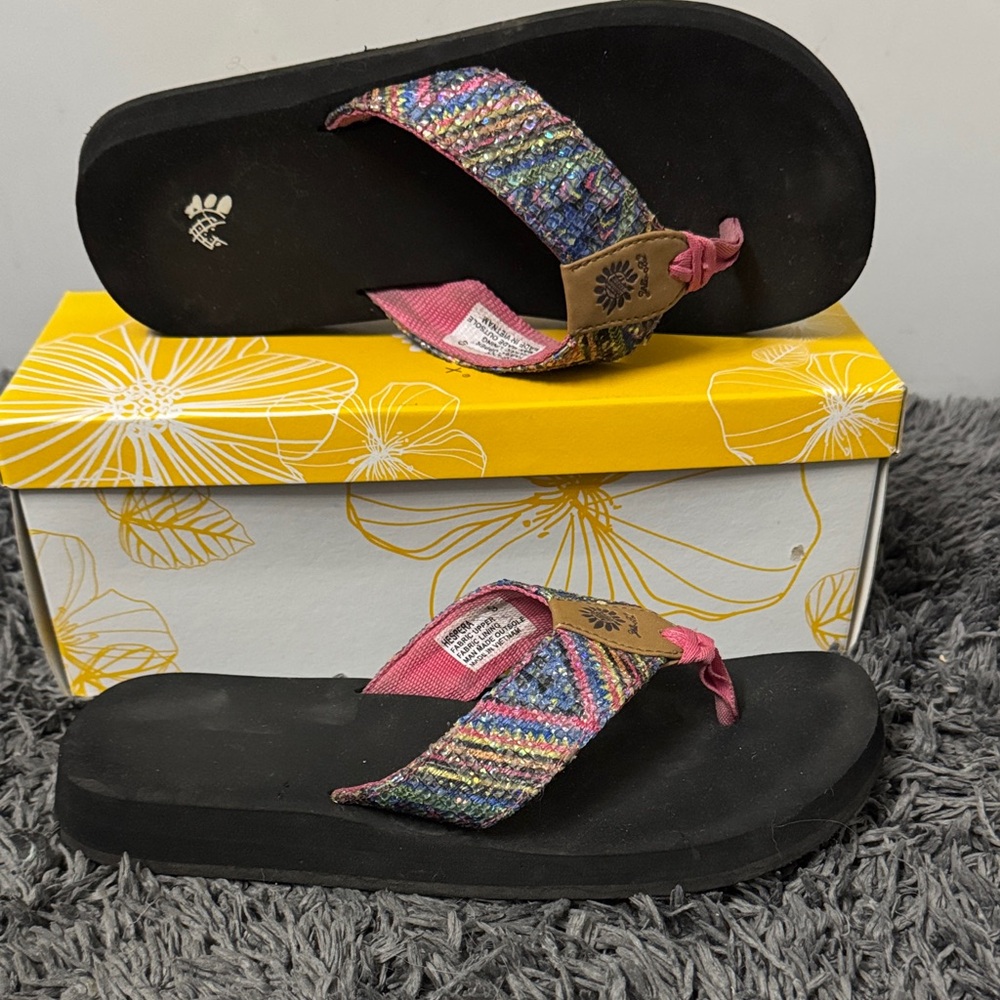 Colorful Women's Flip Flops